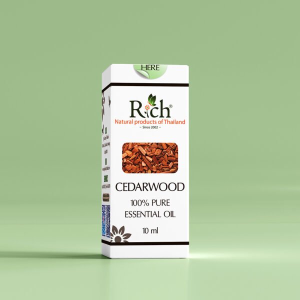 Rich Cedarwood Oil (Essential Oil) 10 ml_Box