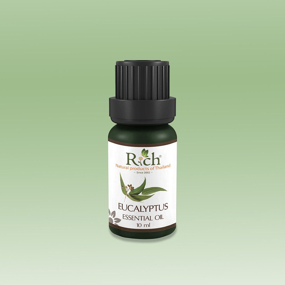 Rich Products_Aroma_100% Essential Oil_Eucalyptus_10 ml_Bottle_Front