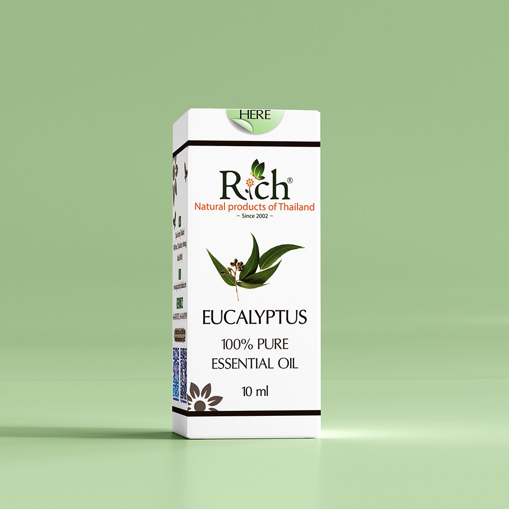 Rich Products_Aroma_100% Essential Oil_Eucalyptus_10 ml_Box