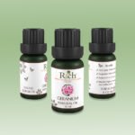 Rich Products_Aroma_100% Essential Oil_Geranium_10 ml_Bottles_Front-Sides