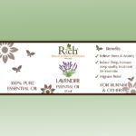 Rich Products_Aroma_100% Essential Oil_Lavender_10 ml_Label