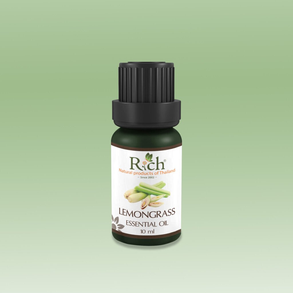Rich Products_Aroma_100% Essential Oil_Lemongrass_10 ml_Bottle_Front