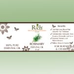Rich Products_Aroma_100% Essential Oil_Rosemary_10 ml_Label
