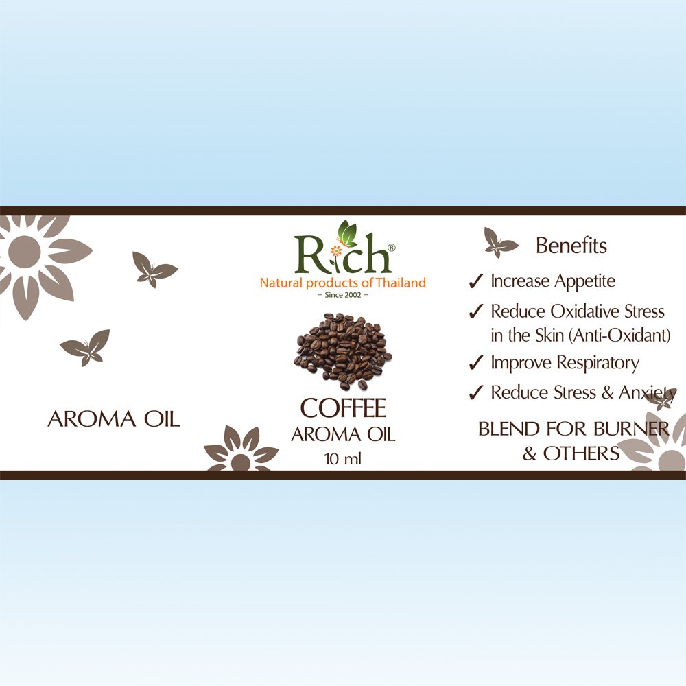 Rich Products_Aroma_Aroma Oil_Coffee_10 ml_Label