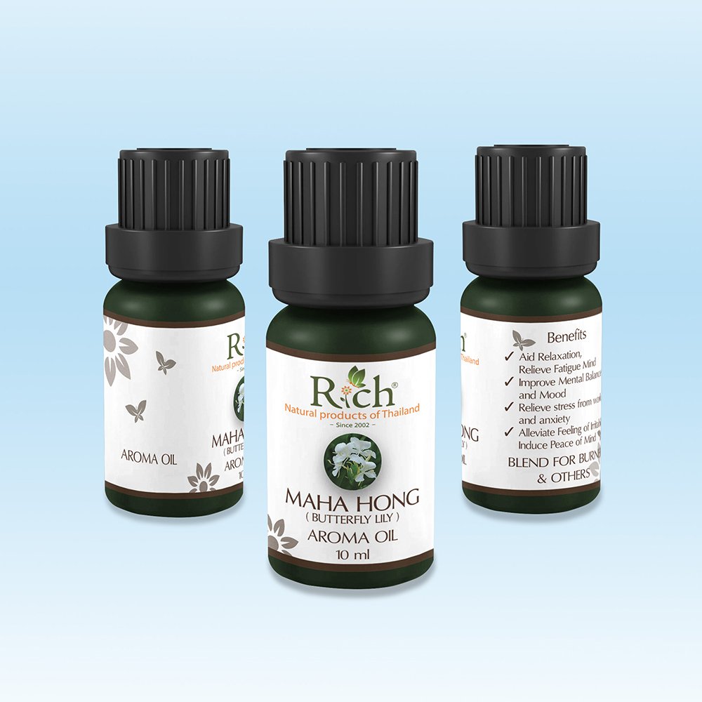 Rich Products_Aroma_Aroma Oil_Maha Hong_10 ml_Bottles_Front-Sides