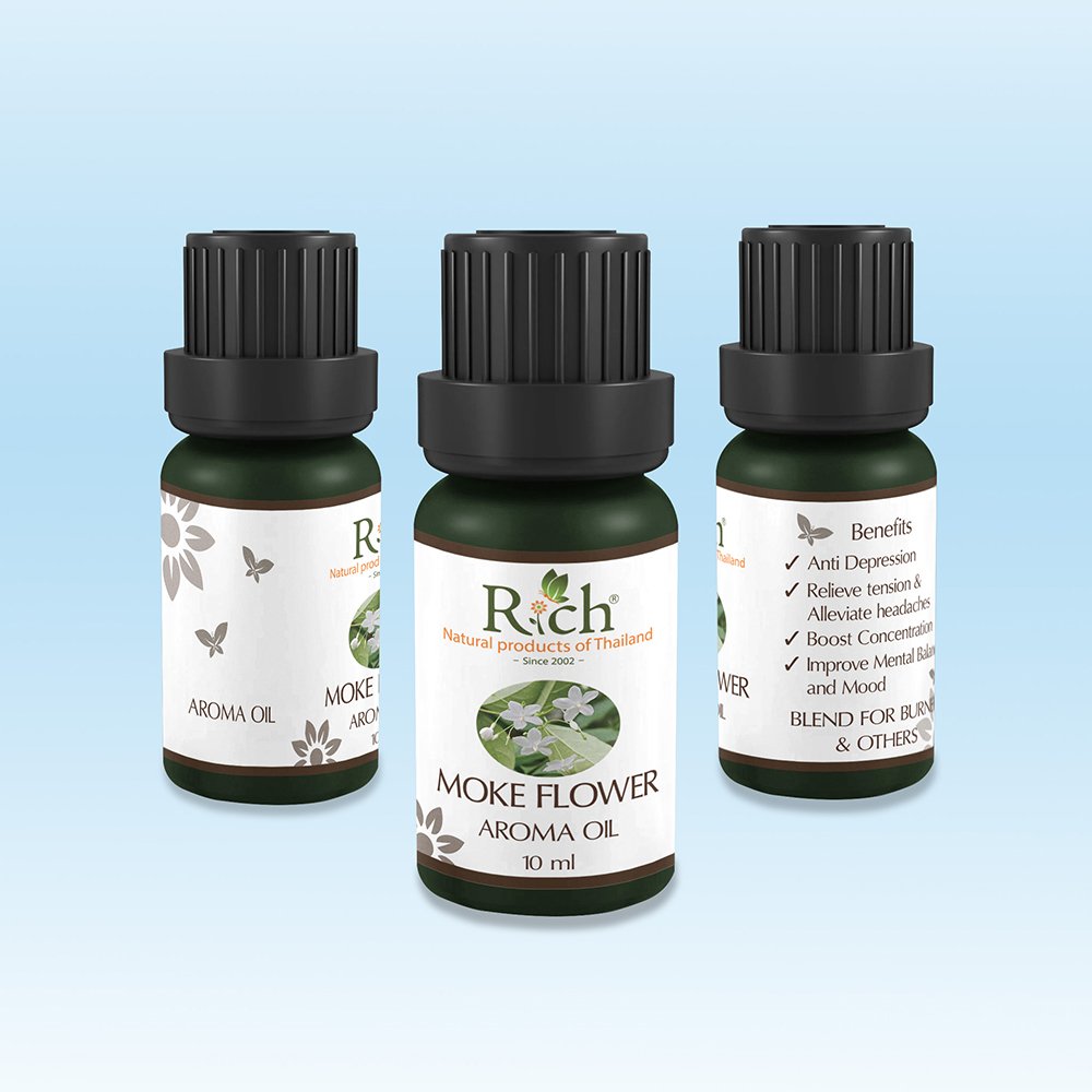 Rich Products_Aroma_Aroma Oil_Moke Flower_10 ml_Bottles_Front-Sides
