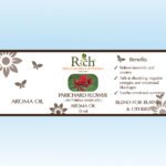 Rich Products_Aroma_Aroma Oil_Parichad Flower_10 ml_Label