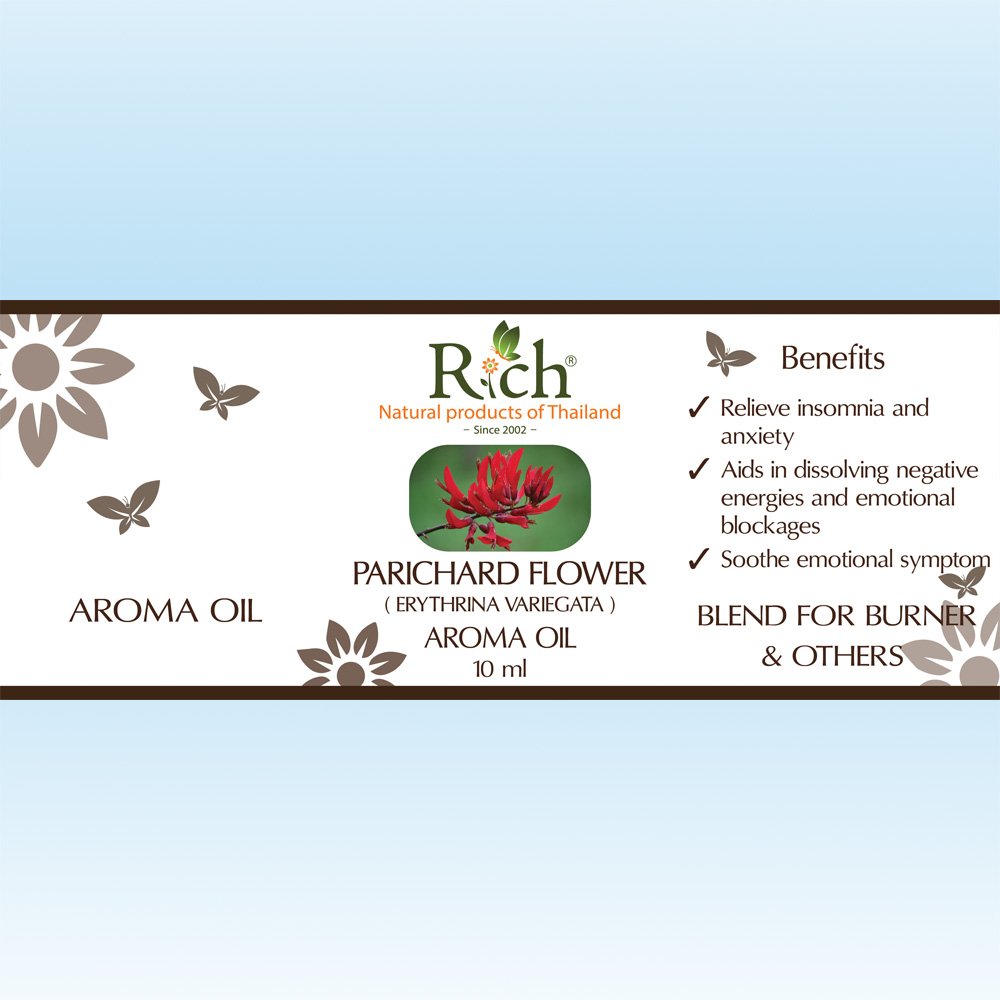 Rich Products_Aroma_Aroma Oil_Parichad Flower_10 ml_Label