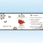 Rich Products_Aroma_Aroma Oil_Rose_10 ml_Label