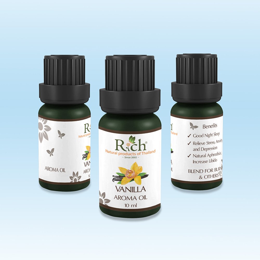 Rich Products_Aroma_Aroma Oil_Vanilla_10 ml_Bottles_Front-Sides