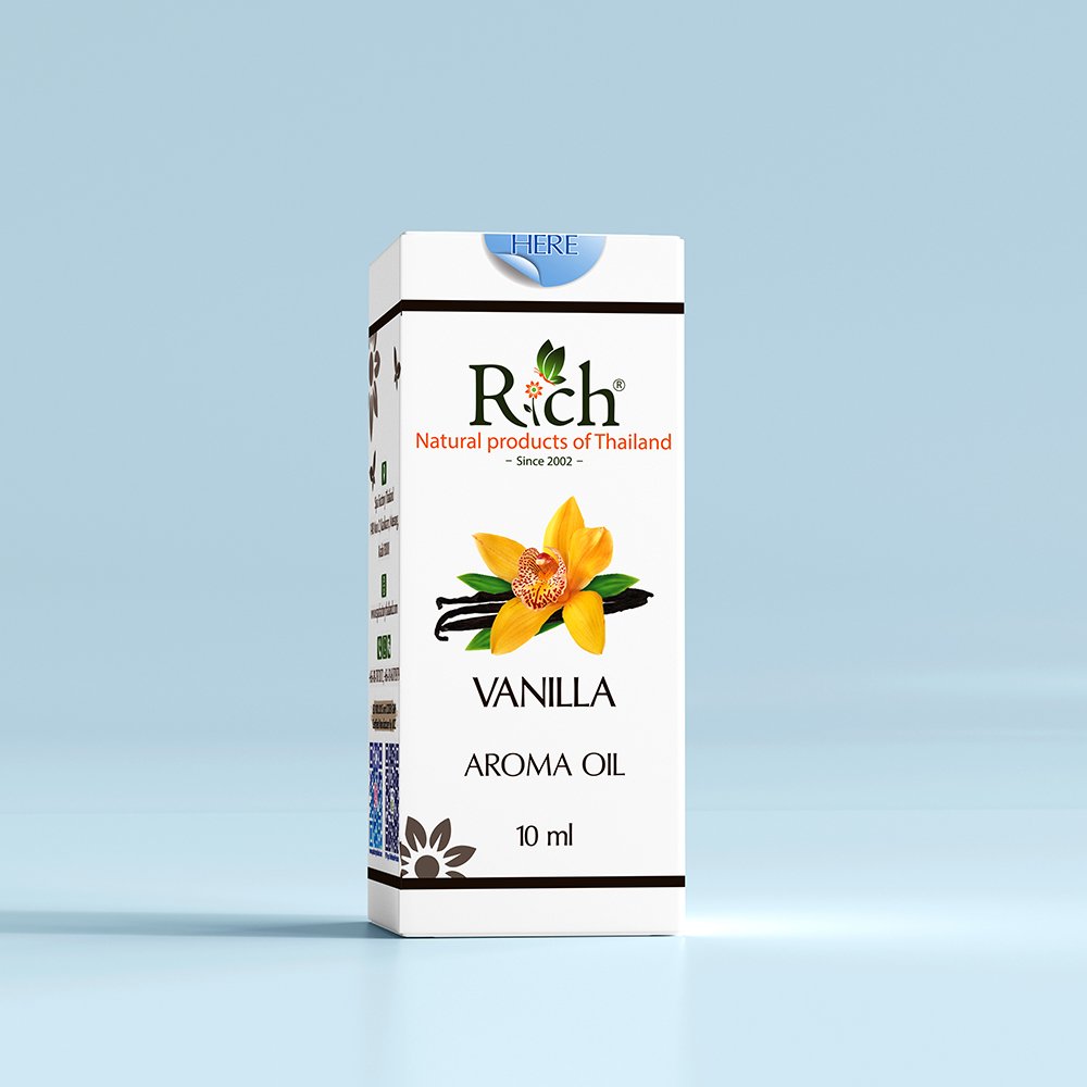 Rich Products_Aroma_Aroma Oil_Vanilla_10 ml_Box_1000x1000px Rich Products_Aroma_Aroma Oil_Vanilla_10 ml_Box